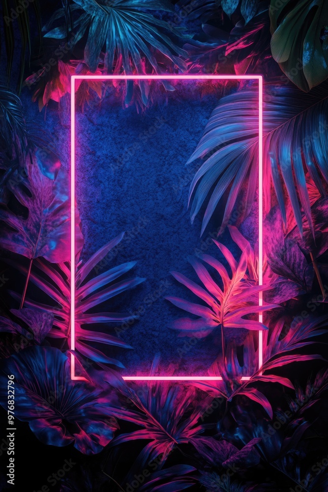Tropical Leaf Frame Tropical Leaf Frame