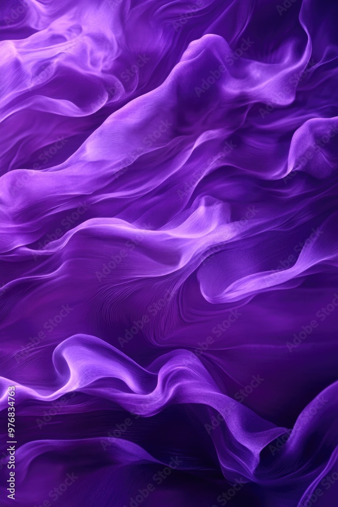 Obraz premium Purple Fabric Close Up