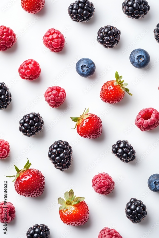 Fresh berry arrangement Fresh berry arrangement