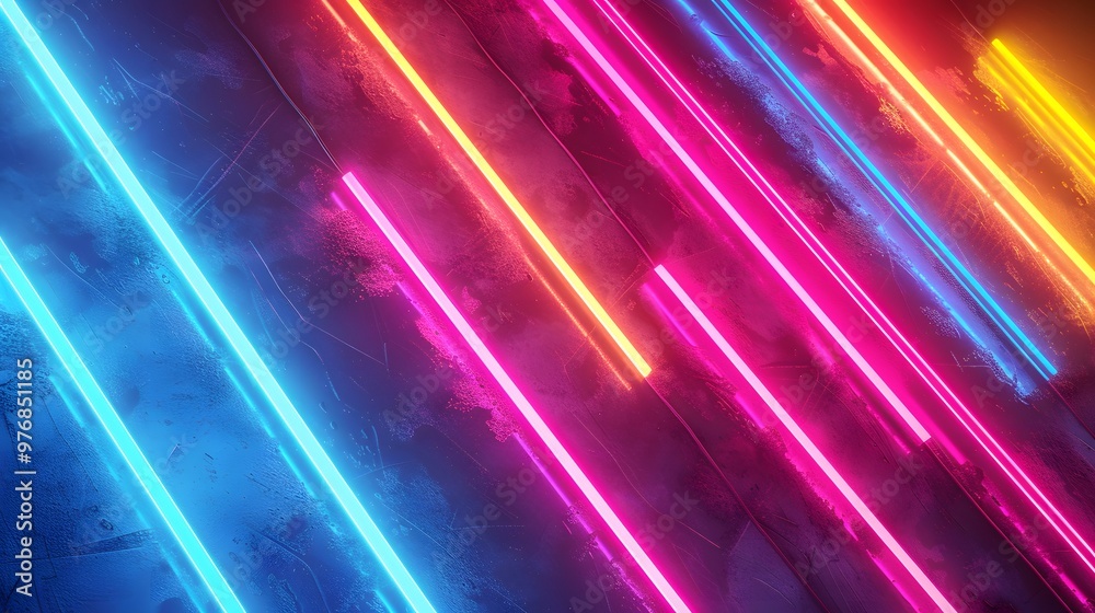 Neon Lights: A vibrant neon lights background with glowing colors, adding a futuristic and energetic vibe for tech gadgets.
Neon Lights: A vibrant neon lights background with glowing colors, adding a futuristic and energetic vibe for tech gadgets.