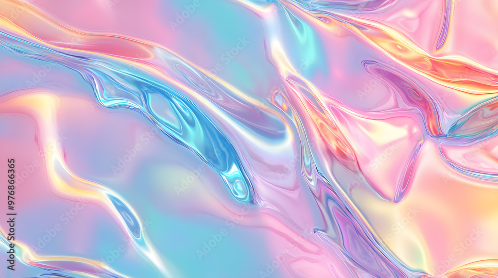 Abstract wavy pattern with soft pink and purple hues, reminiscent of flowing silk fabric, perfect for modern design Abstract wavy pattern with soft pink and purple hues, reminiscent of flowing silk fabric, perfect for modern design