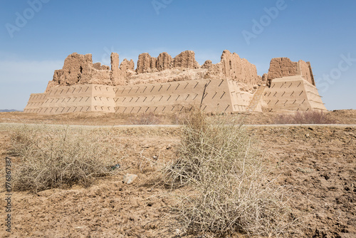 The Kyzyl-Kala fortress of Ancient Khorezm photo