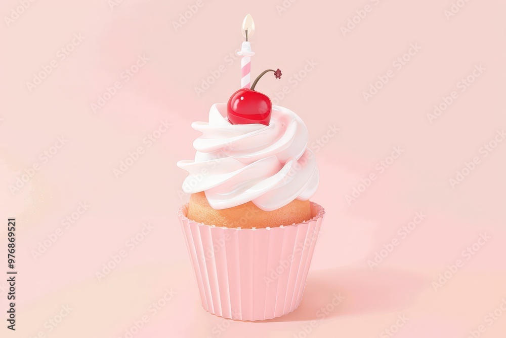 Close-up of a two-tiered pink cake with mastic on a festive pink background. Birthday cake for a girl.. Beautiful simple AI generated image Close-up of a two-tiered pink cake with mastic on a festive pink background. Birthday cake for a girl.. Beautiful simple AI generated image