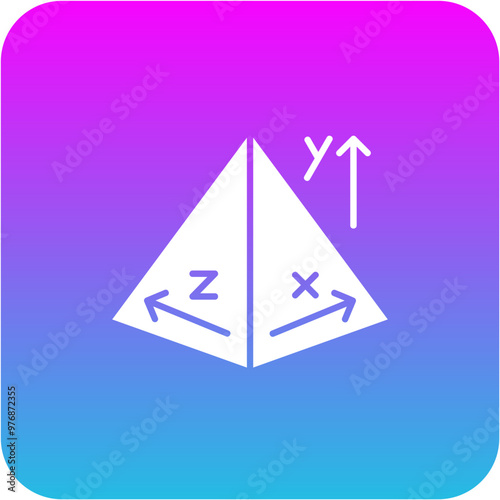 Coordinate Axis Icon