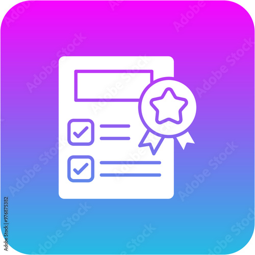 Report Card Icon