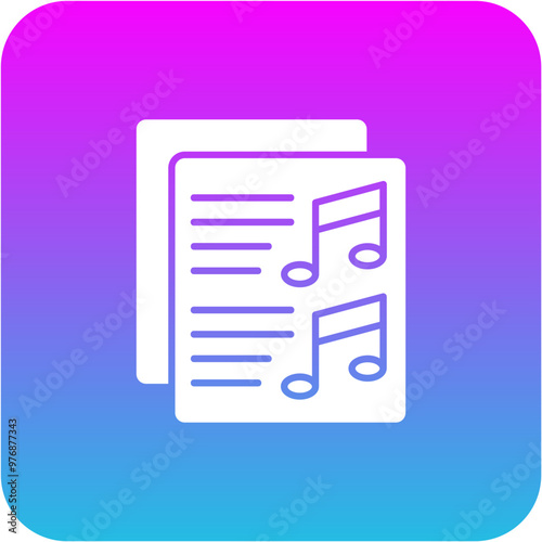 Music score Icon