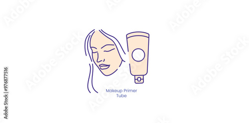 Makeup Primer Tube: Smooths and Prepares Skin for Makeup Application