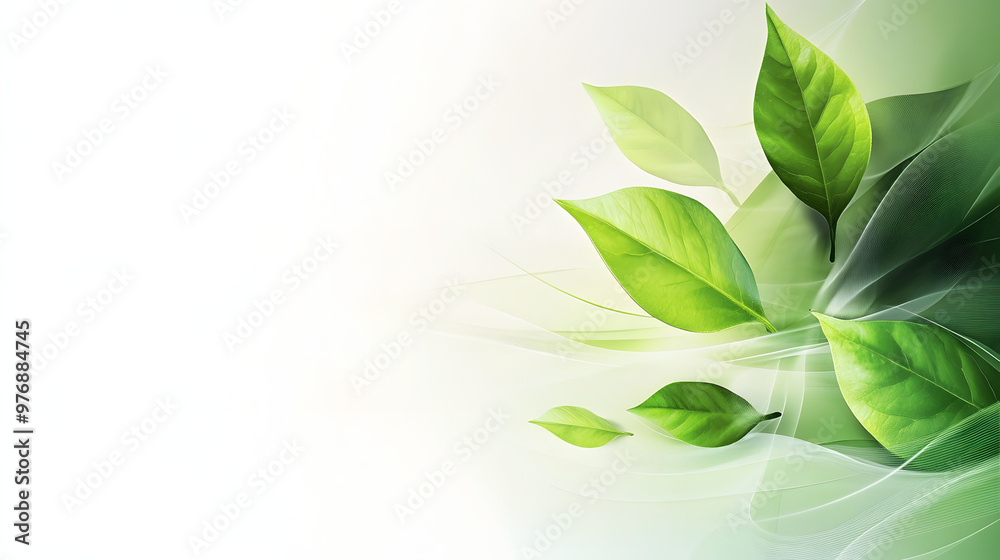 Beautiful lily of the valley with green leaves, a perfect floral macro shot capturing the essence of spring Beautiful lily of the valley with green leaves, a perfect floral macro shot capturing the essence of spring