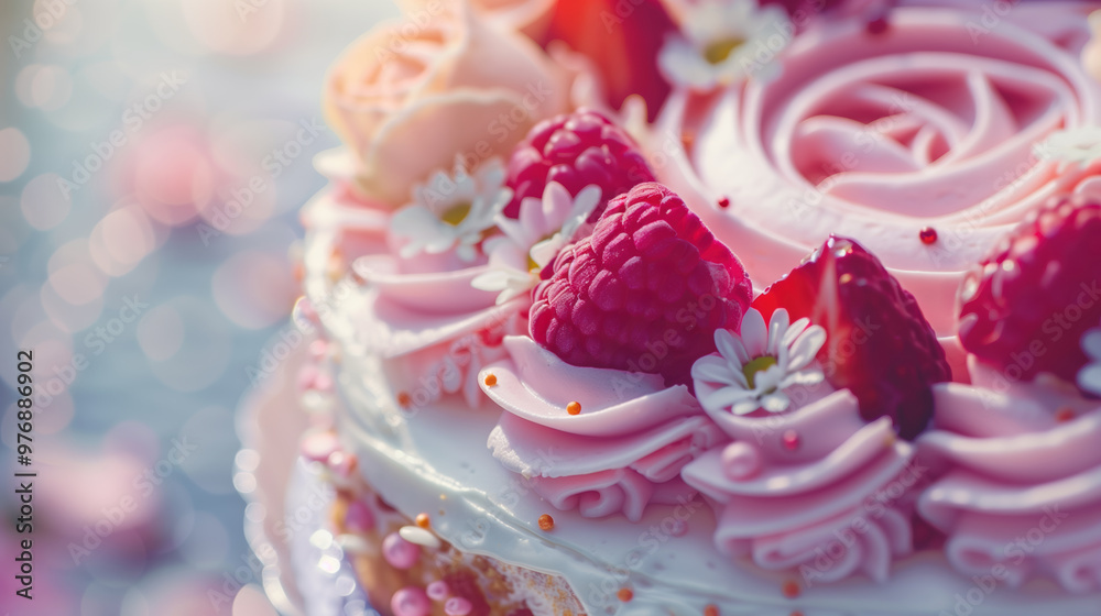 Captivating CloseUp of a Deliciously Intricate Cake A Visual Feast for the Eyes Captivating CloseUp of a Deliciously Intricate Cake A Visual Feast for the Eyes