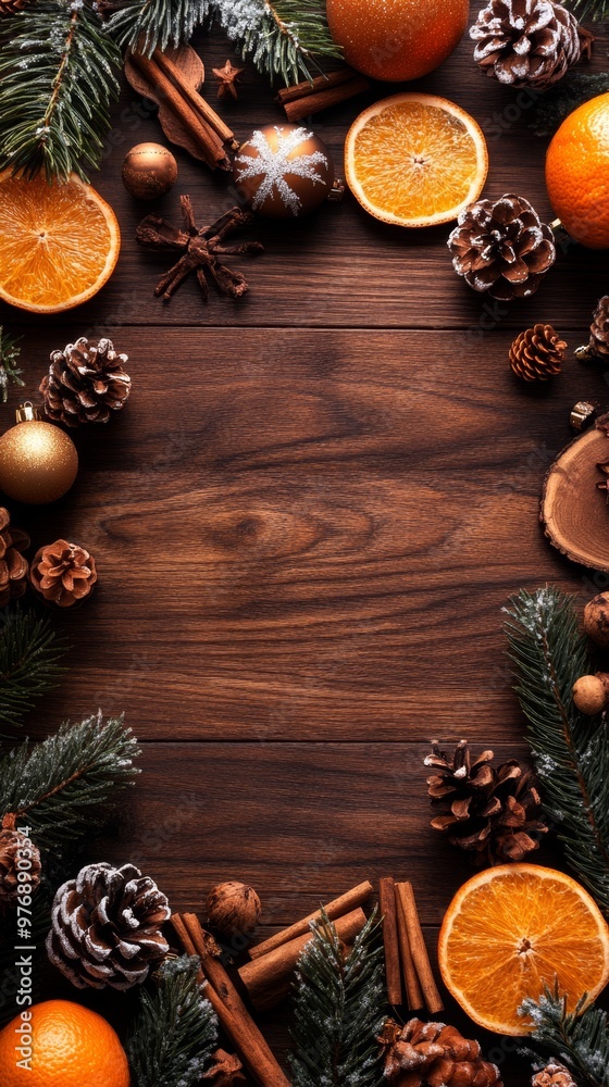 Festive Christmas background Festive Christmas background