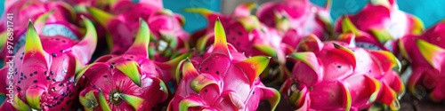 Image of dragon fruits in 4k ultra HD High Quality