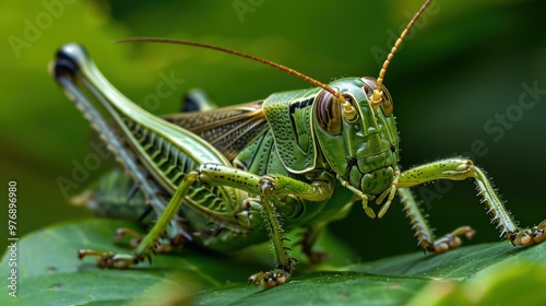 High-resolution snapshot of grasshopper in 4k ultra HD High Quality