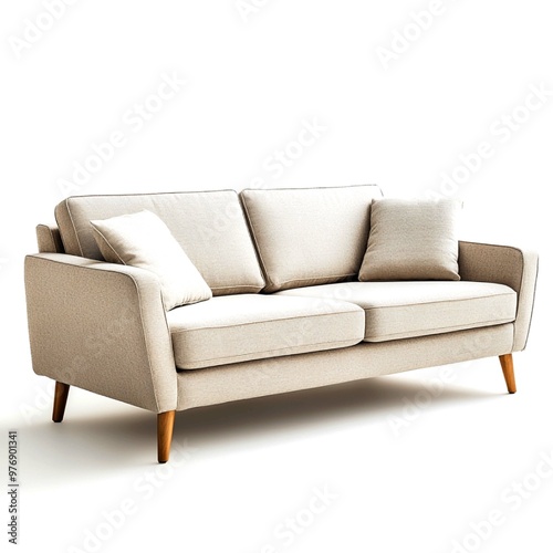 sofa isolated on a white background