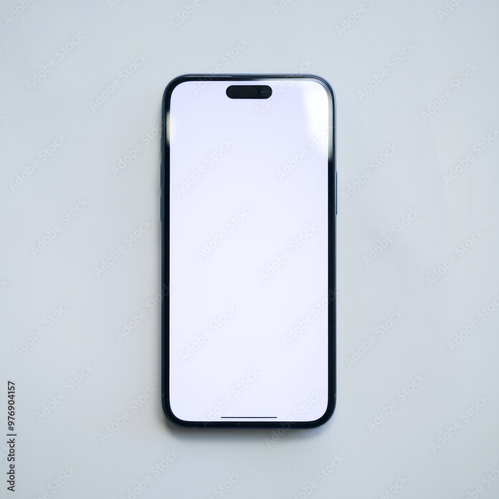 Blank Smartphone Screen Display mockup Blank Smartphone Screen Display mockup