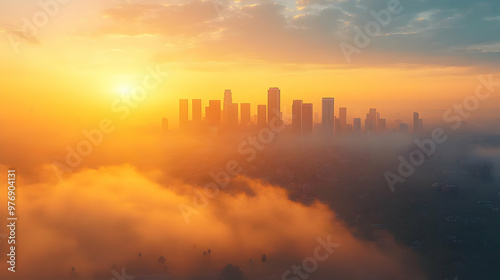 A breathtaking aerial view ...