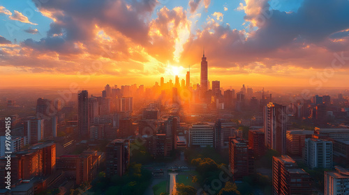 A breathtaking aerial view ...