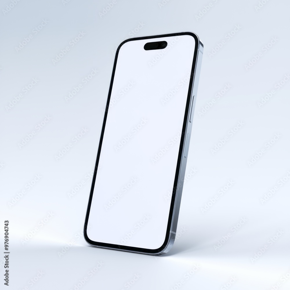 Blank Smartphone Screen Display mockup Blank Smartphone Screen Display mockup