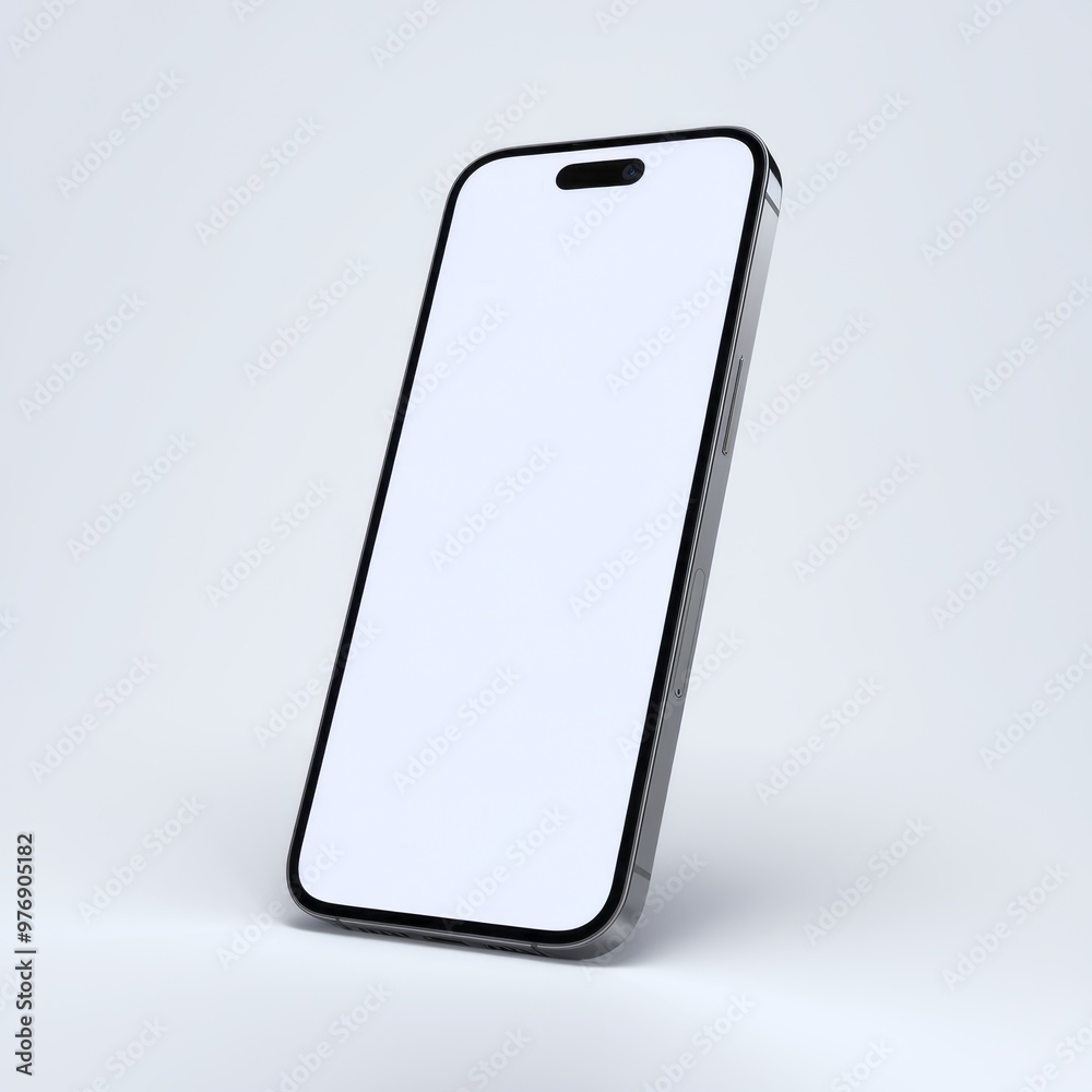 Blank Smartphone Screen Display mockup