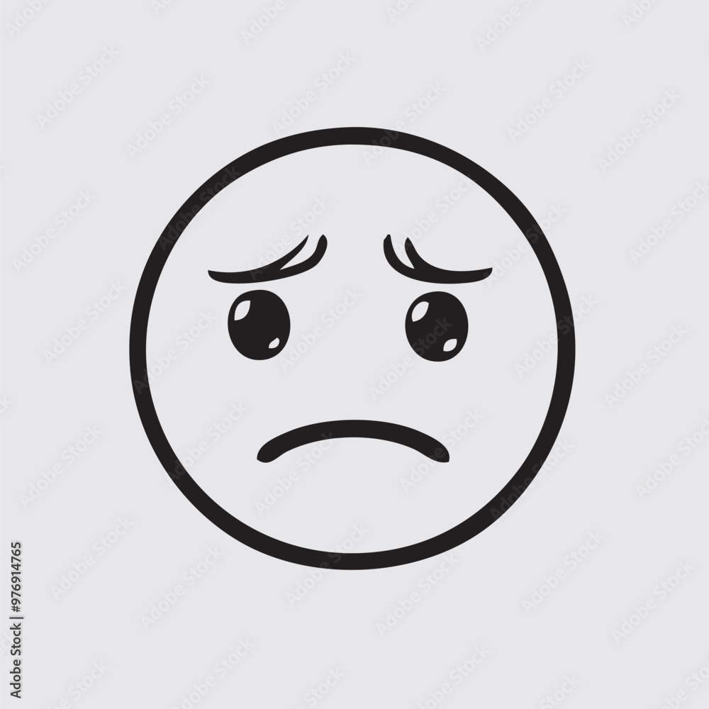 sad face emotion vector, sad face drawing sad face emotion vector, sad face drawing