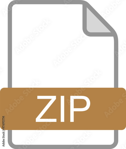 ZIPファイルのアイコン