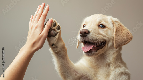 A joyful moment of a person...