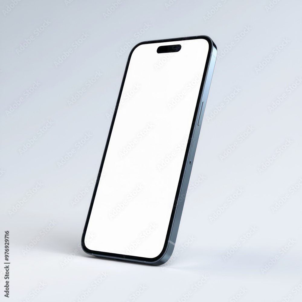 Blank Smartphone Screen Display mockup Blank Smartphone Screen Display mockup