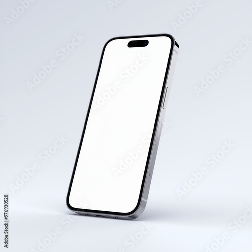 Blank Smartphone Screen Display mockup