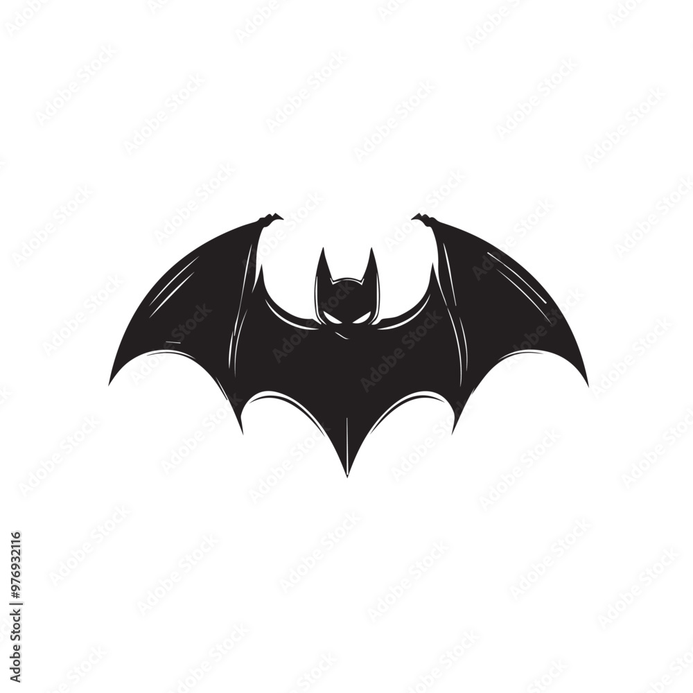 Bat in cartoon, doodle style . Image for t-shirt, web, mobile apps and ui. Isolated 2d vector illustration in logo, icon, sketch style, Eps 10, black and white. AI Generative Bat in cartoon, doodle style . Image for t-shirt, web, mobile apps and ui. Isolated 2d vector illustration in logo, icon, sketch style, Eps 10, black and white. AI Generative