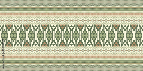 Geometric ethnic pattern, seamless pattern of the Navajo tribe. Native American. Seamless vector pattern, seamless Mexican rug, woven carpet. Folk embroidery, Bohemian, Aztec style.