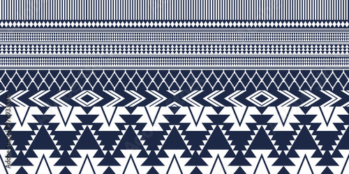 Geometric ethnic pattern, seamless pattern of the Navajo tribe. Native American. Seamless vector pattern, seamless Mexican rug, woven carpet. Folk embroidery, Bohemian, Aztec style.