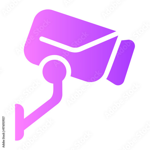 cctv Gradient icon