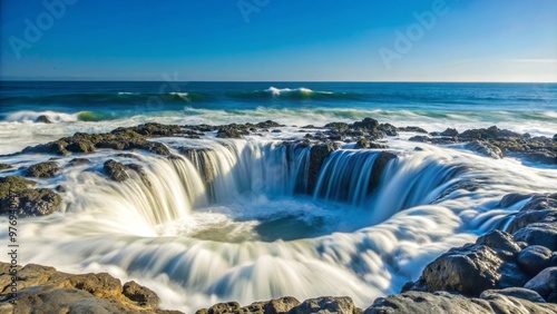 Thor's Well, Cape Perpetua, Oregon. 