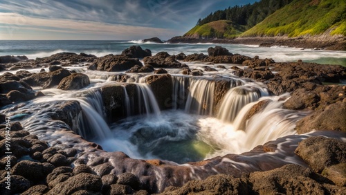 Thor's Well, Cape Perpetua, Oregon.
