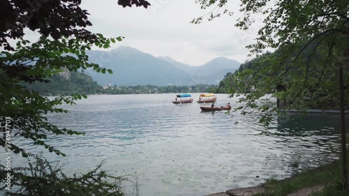 Blad lake in Slovenia - Julian Alps photo