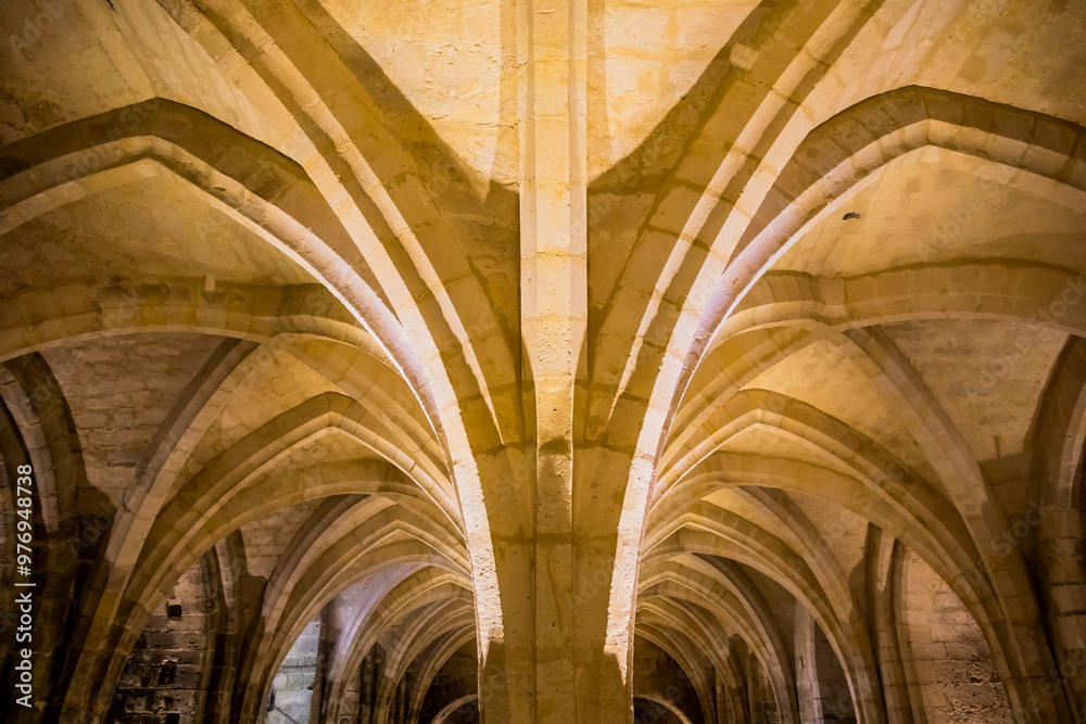 Intérieur de l' Abbaye Saint-Jean-des-Vignes à Soissons Intérieur de l' Abbaye Saint-Jean-des-Vignes à Soissons