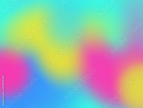 abstract colorful background with strong neon colors