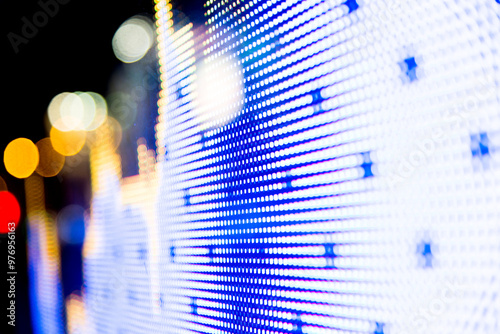 Photography Display of Stock market quotes in Hong Kong