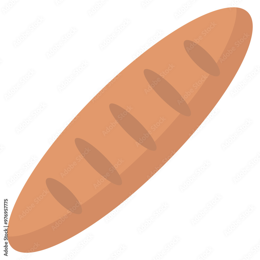bread flat vector icon bread flat vector icon