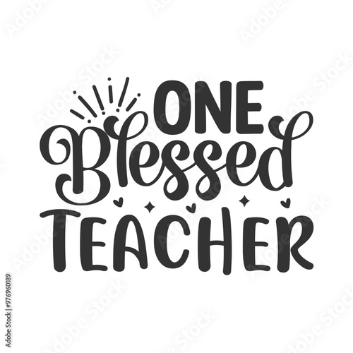 One Blessed Teacher