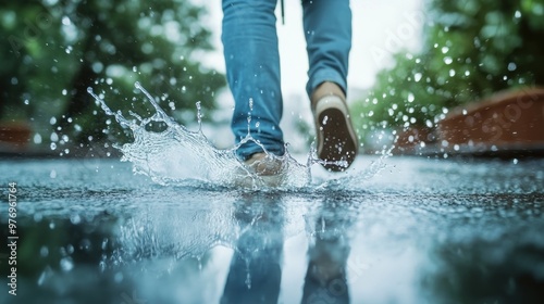 Walking in the Rain