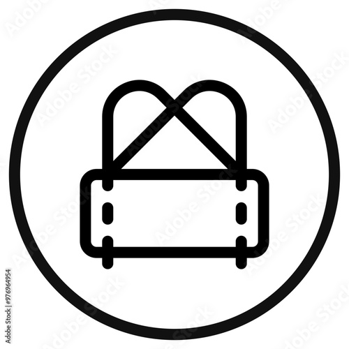 Editable duffel bag, gym bag vector icon. Part of a big icon set family. Perfect for web and app interfaces, presentations, infographics, etc