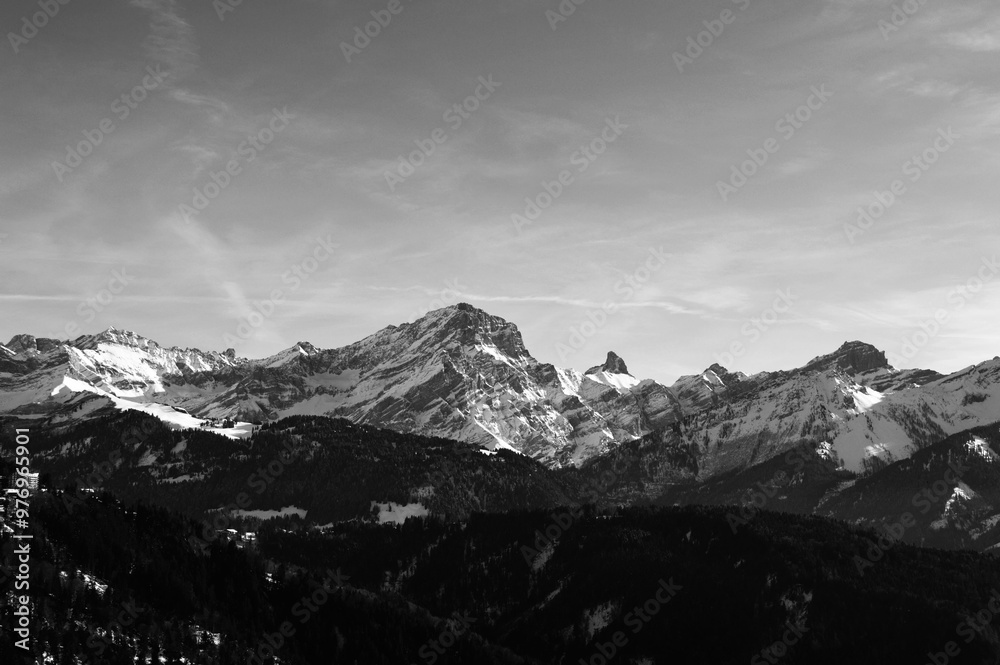 Obraz premium Swiss Mountain Landscape