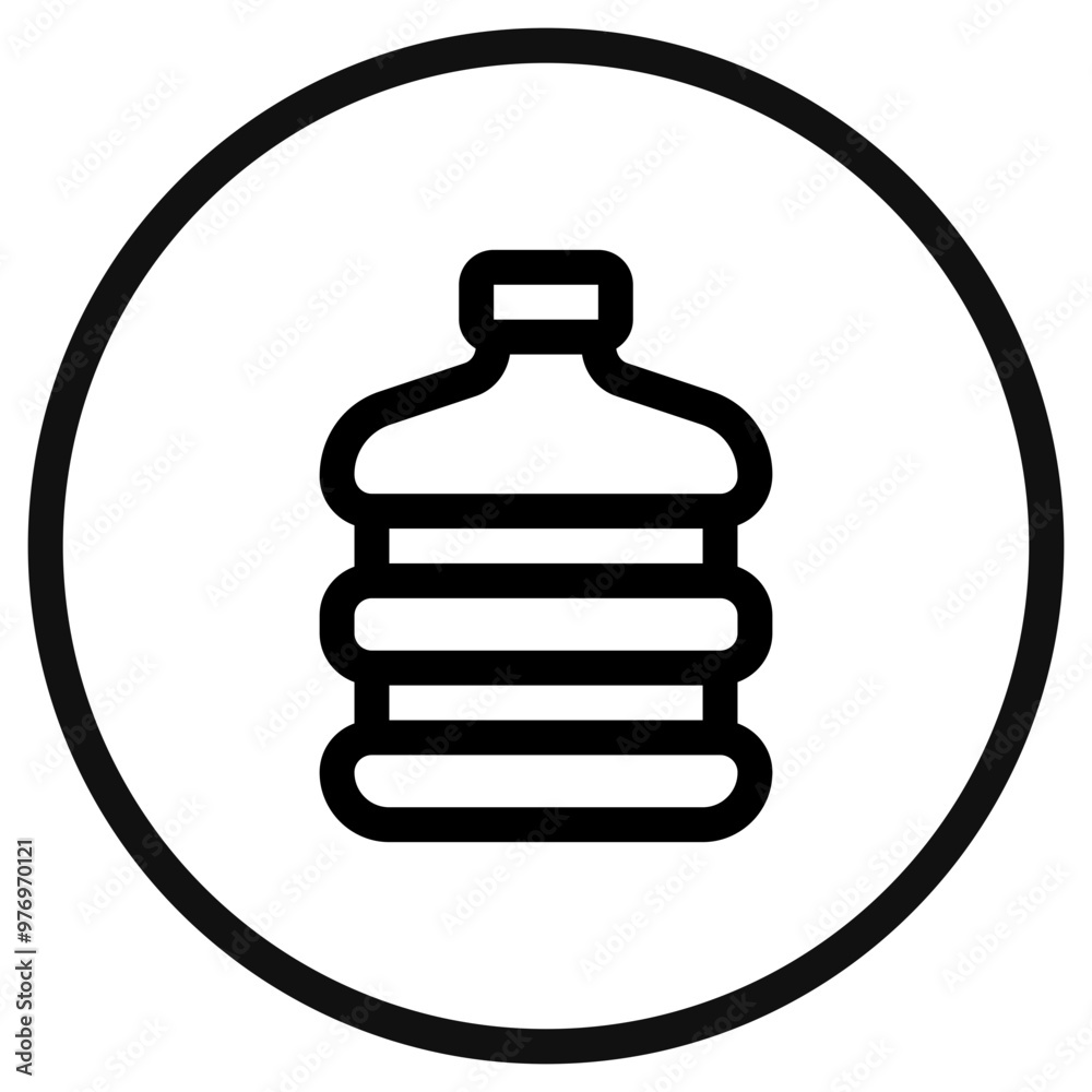 Editable water gallon vector icon. Part of a big icon set family. Perfect for web and app interfaces, presentations, infographics, etc Editable water gallon vector icon. Part of a big icon set family. Perfect for web and app interfaces, presentations, infographics, etc