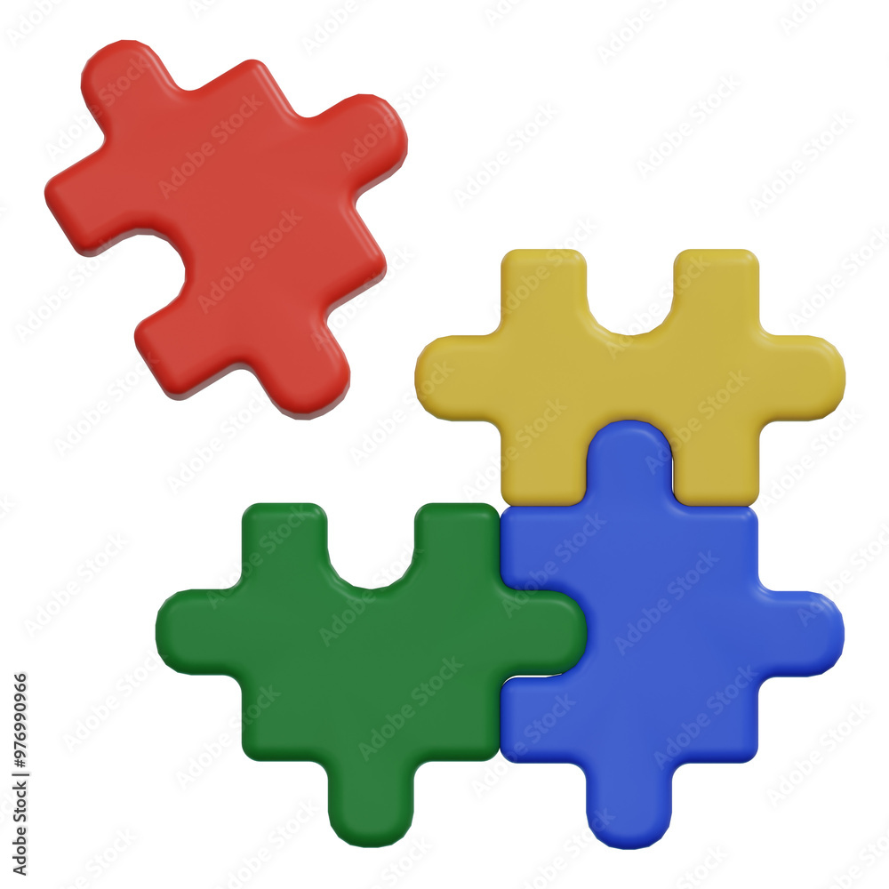 puzzle jigsaw for solution of business strategy concept 3d render illustration puzzle jigsaw for solution of business strategy concept 3d render illustration