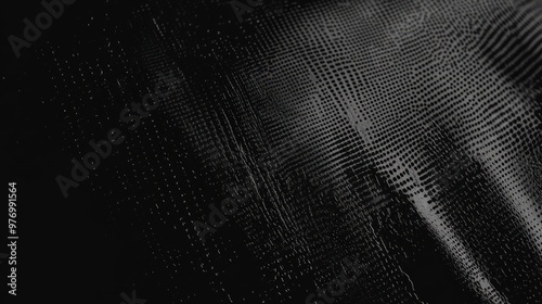 Abstract Black and White Digital Texture