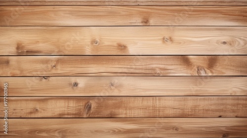 Wood table top view. Light brown wooden plank texture wall background.