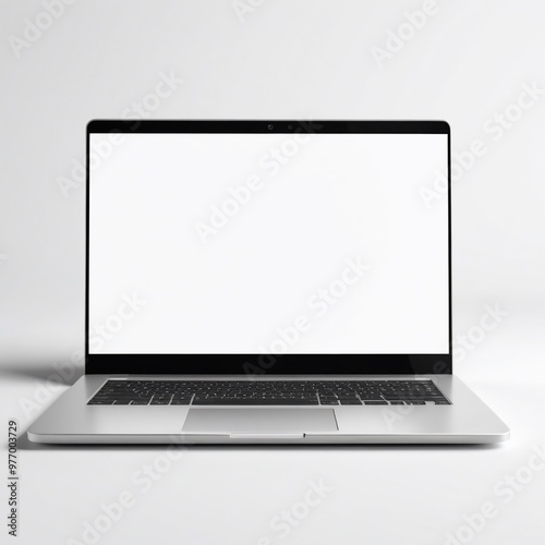 laptop isolated on white background