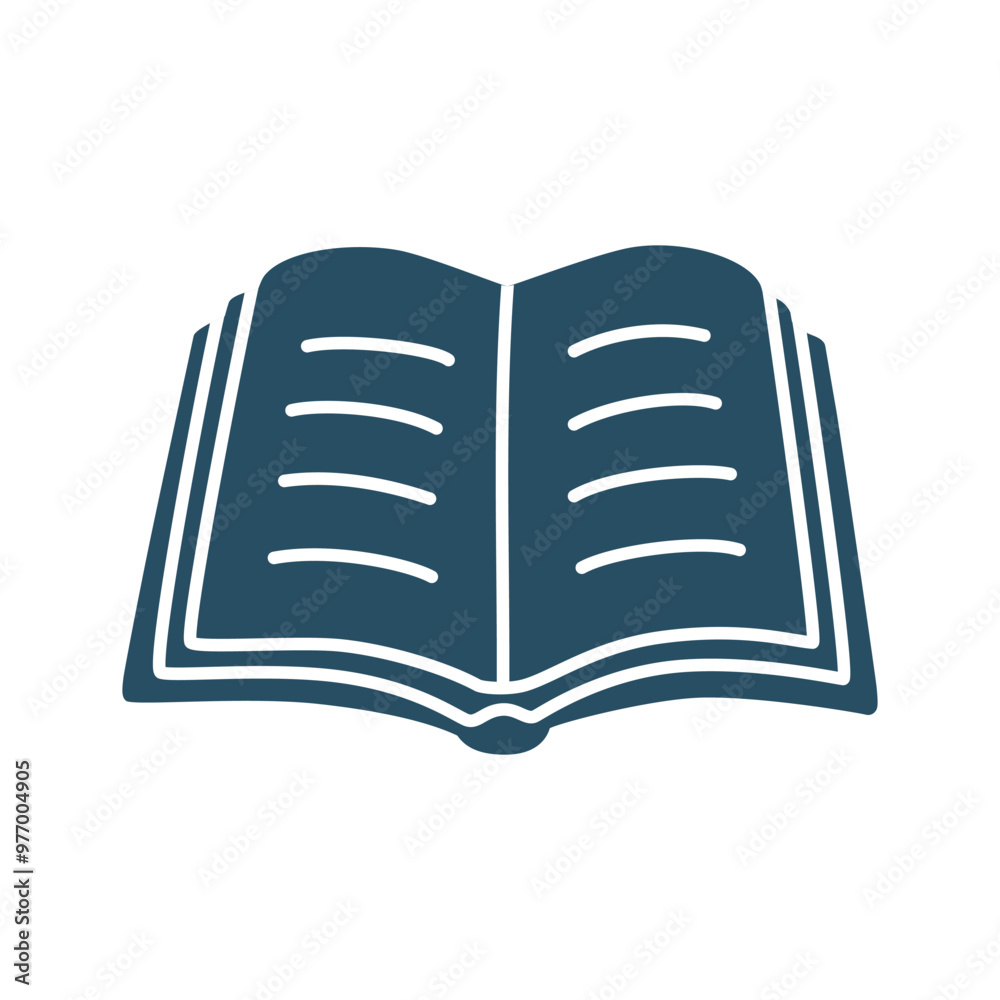 Doodle book icon hand drawn in a modern minimalistic style. Knowledge and education symbol. PNG isolated on transparent background and vector illustration Doodle book icon hand drawn in a modern minimalistic style. Knowledge and education symbol. PNG isolated on transparent background and vector illustration