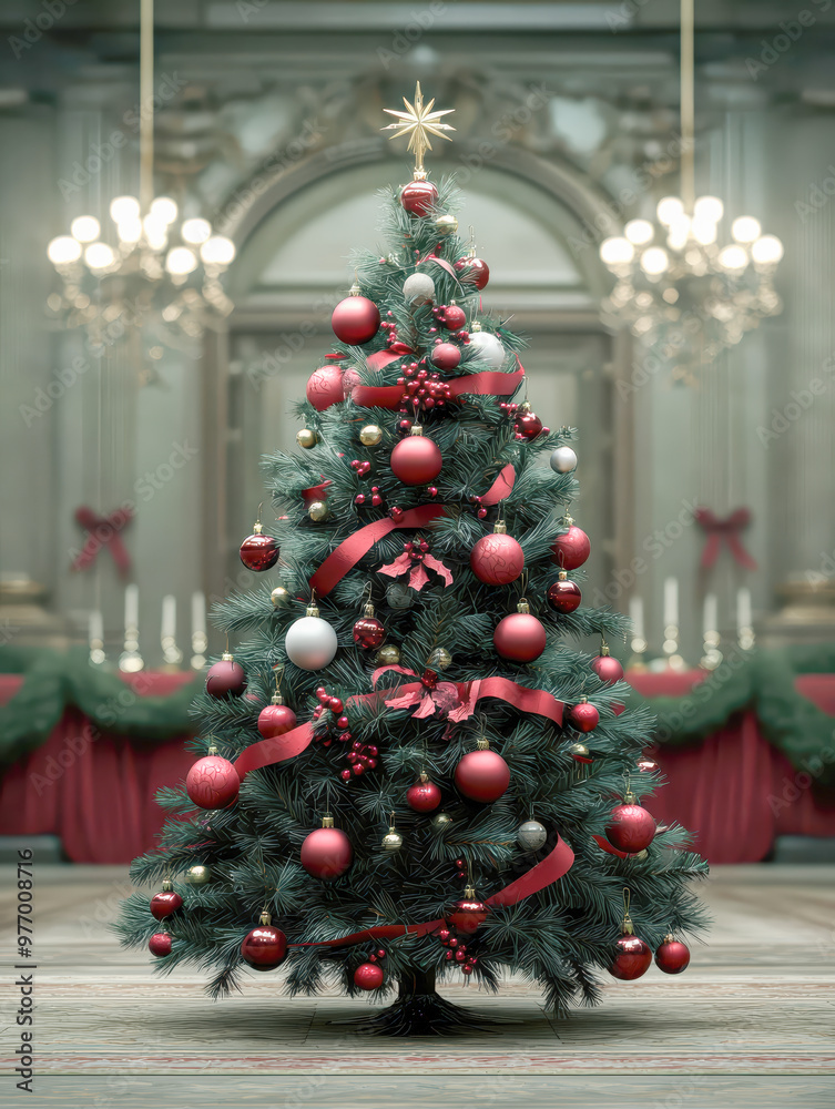 Elegant Christmas Card A beautifully wrapped gift and glowing candles capturing the spirit of Christmas with a touch of sophistication and warmth Elegant Christmas Card A beautifully wrapped gift and glowing candles capturing the spirit of Christmas with a touch of sophistication and warmth