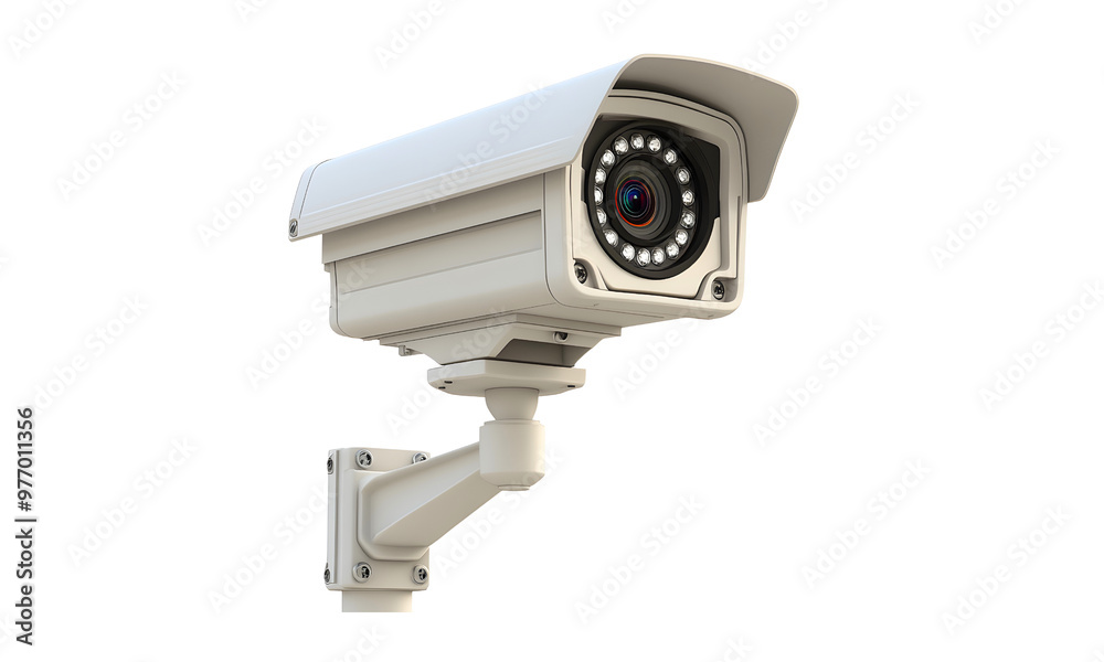Security camera, on transparent background Security camera, on transparent background